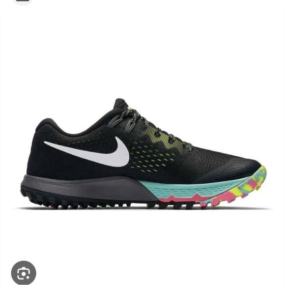 Nike Shoes - NIKE Air | Zoom Terra Kiger 4 Trail Running Shoes Black Womens Sz 9